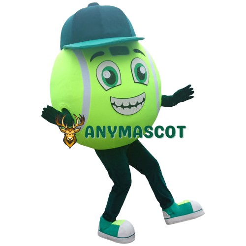 Happy Lightweight Tennis Mascot Costume