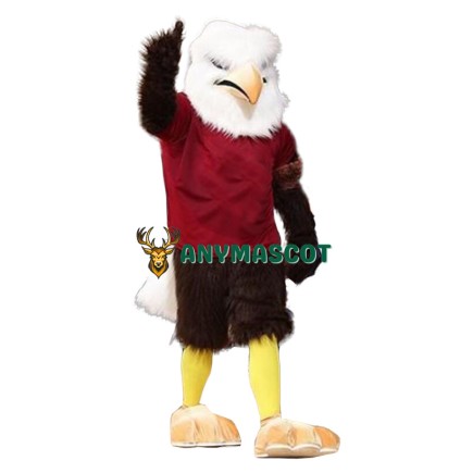 Realistic Fierce Eagle Mascot Costume