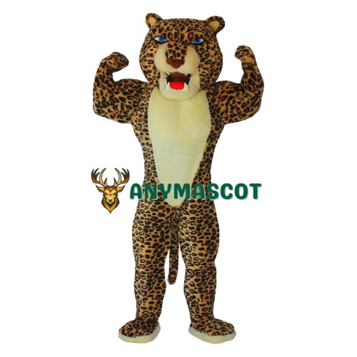 Power Lightweight Leopard Mascot Costume