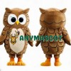 Happy Realistic Lightweight Owl Mascot Costume