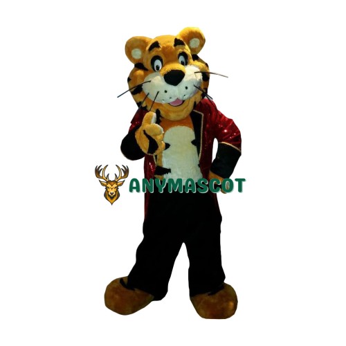 Friendly Realistic Lightweight Tiger Mascot Costume