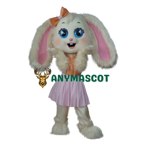 Lovely Realistic Lightweight Rabbit Mascot Costume