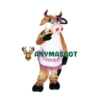Lovely Realistic Lightweight Cow Mascot Costume
