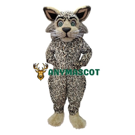 Lovely Realistic Lightweight Wildcat Mascot Costume