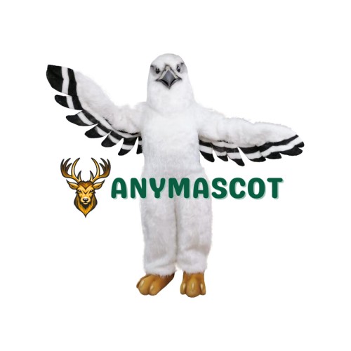 Realistic Lightweight White Eagle Mascot Costume