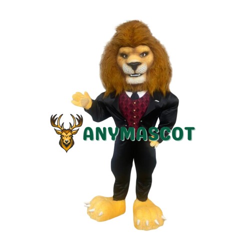 Handsome Realistic Lightweight Lion Mascot Costume