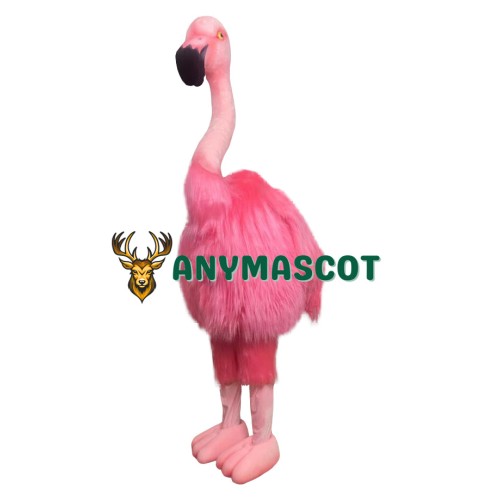 Realistic Lightweight Flamingo Mascot Costume