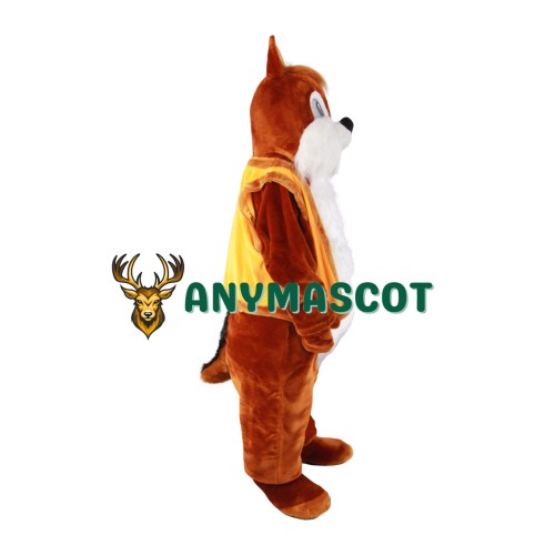 Friendly Realistic Lightweight Squirrel Mascot Costume