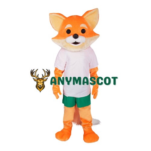 Friendly Realistic Lightweight Fox Mascot Costume