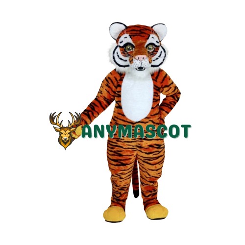 Cute Realistic Lightweight Tiger Mascot Costume