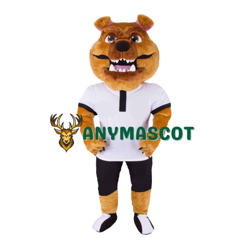 Superb Realistic Lightweight Bulldog Mascot Costume