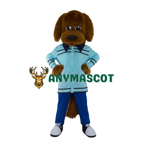 Lovely Realistic Brown Dog Mascot Costume