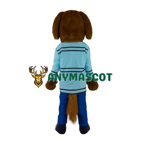 Lovely Realistic Brown Dog Mascot Costume