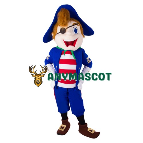 Lovely Realistic Lightweight Pirate Boy Mascot Costume