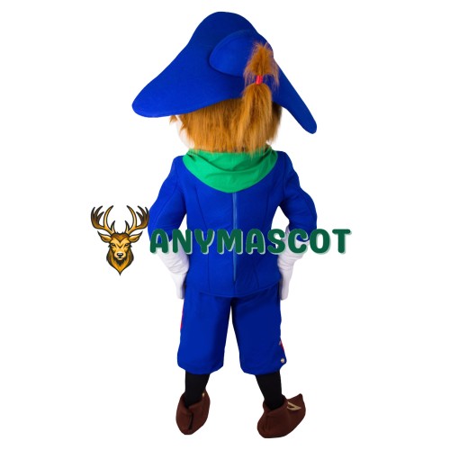Lovely Realistic Lightweight Pirate Boy Mascot Costume