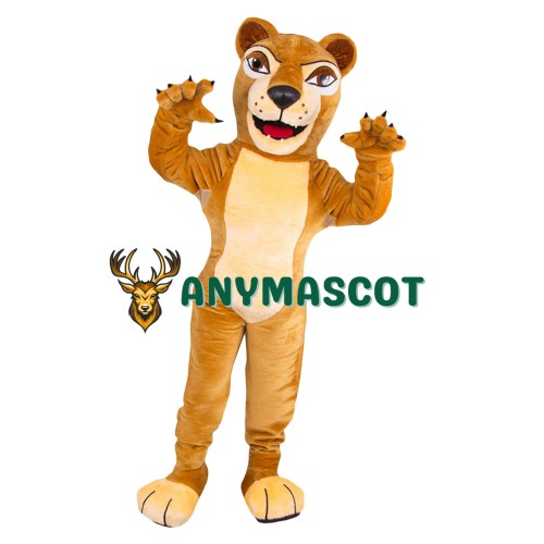 Friendly Realistic Lightweight Leopard Mascot Costume