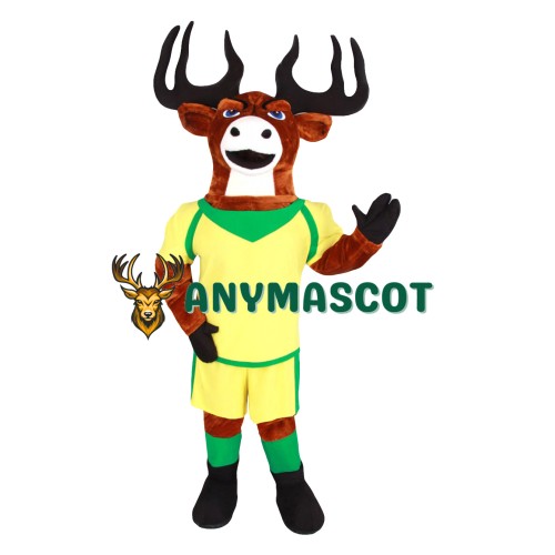 Sport Realistic Lightweight Moose Mascot Costume