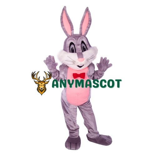 Cute Realistic Lightweight Bunny Mascot Costume