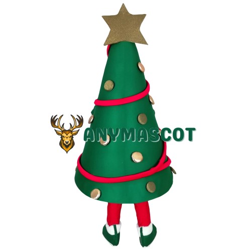 Realistic Lightweight Christmas Tree Mascot Costume