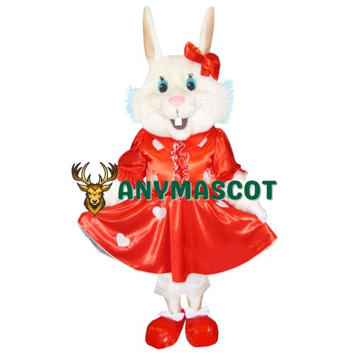 Beautiful Realistic Lightweight Bunny Mascot Costume