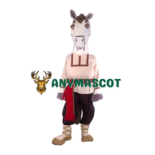 Realistic Lightweight Horse Mascot Costume
