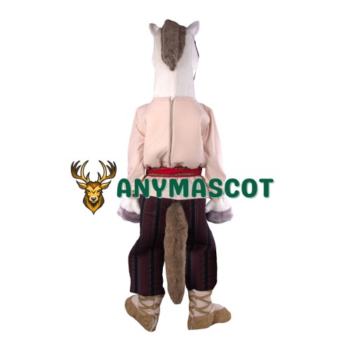 Realistic Lightweight Horse Mascot Costume