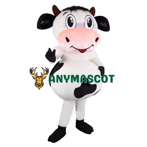 Lovely Realistic Lightweight Cow Mascot Costume