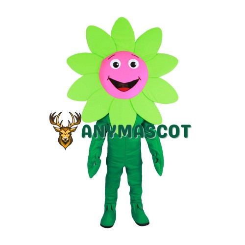 Green Realistic Lightweight Sunflower Mascot Costume
