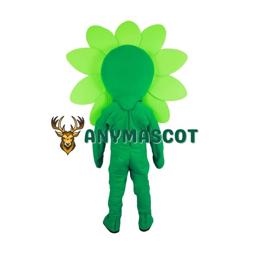 Green Realistic Lightweight Sunflower Mascot Costume