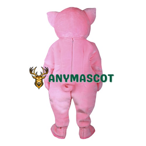 Cute Realistic Lightweight Pink Pig Mascot Costume