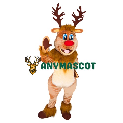 Lovely Realistic Lightweight Reindeer Mascot Costume