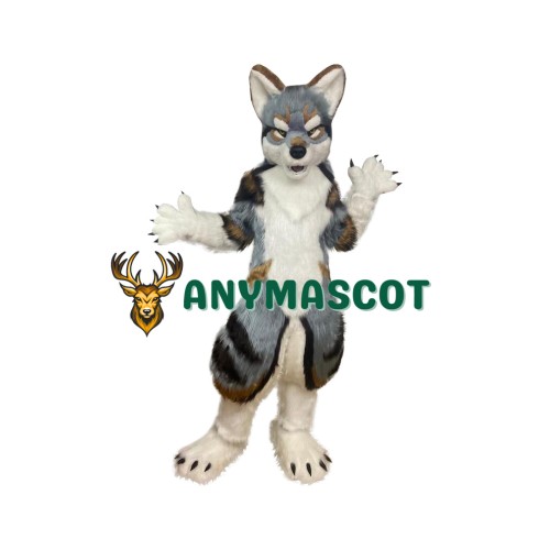 Fierce Realistic Lightweight Wolf Mascot Costume