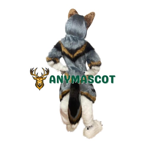Fierce Realistic Lightweight Wolf Mascot Costume