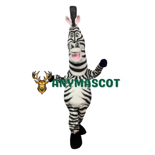Lovely Realistic Lightweight Zebra Mascot Costume