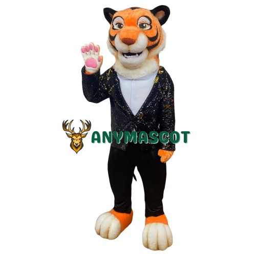 Fierce Realistic Lightweight Tiger Mascot Costume