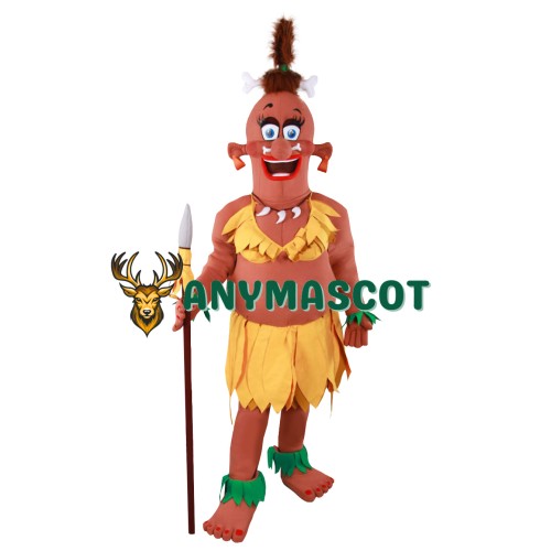 Funny Realistic Lightweight Indian Mascot Costume