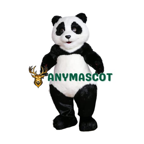 Superb Lovely Realistic Panda Mascot Costume