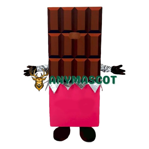 Realistic Lightweight Chocolate Chunks Mascot Costume