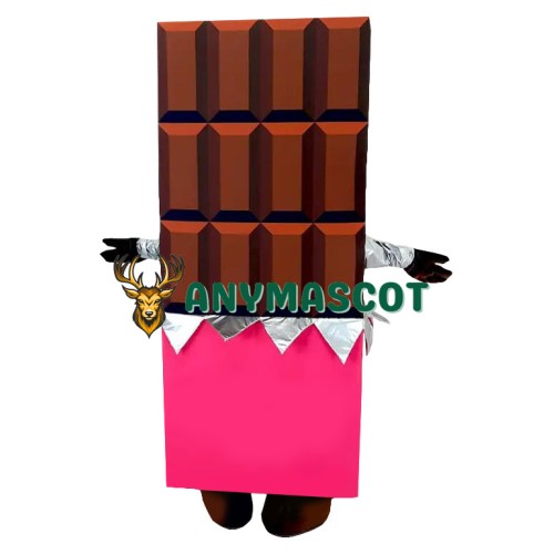 Realistic Lightweight Chocolate Chunks Mascot Costume