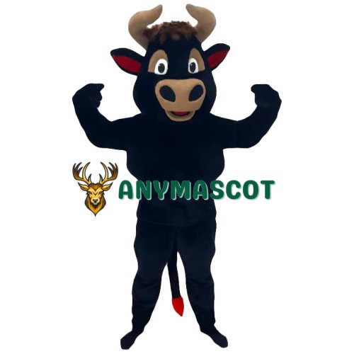 Superb Realistic Lightweight Bull Mascot Costume