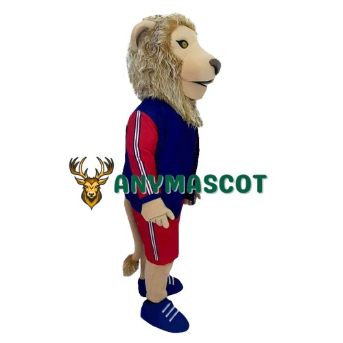 Superb Sport Realistic Lightweight Lion Mascot Costume