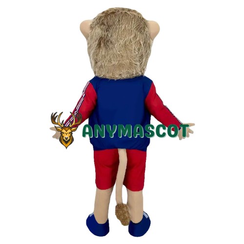 Superb Sport Realistic Lightweight Lion Mascot Costume