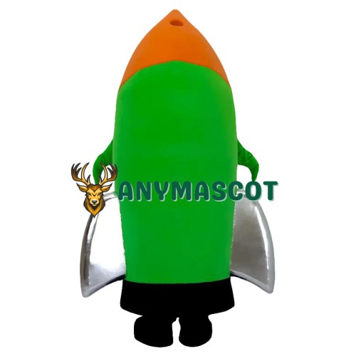 Realistic Lightweight Rocket Mascot Costume