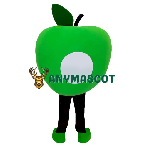 Realistic Green Apple Mascot Costume
