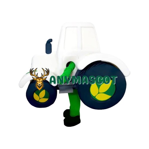 Realistic Tractor Mascot Costume