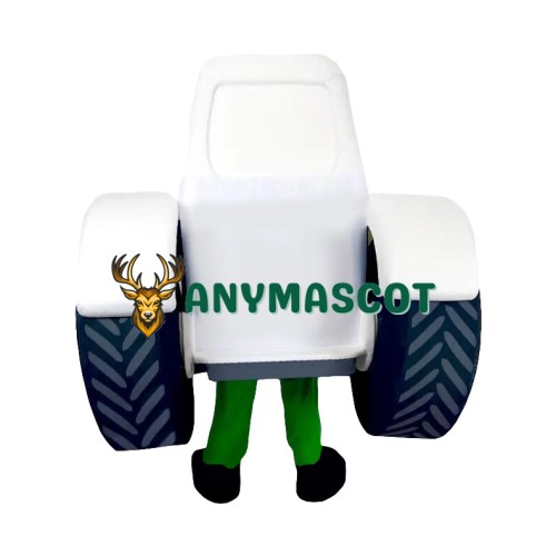 Realistic Tractor Mascot Costume