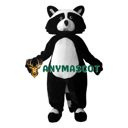 Happy Lightweight Raccoon Mascot Costume