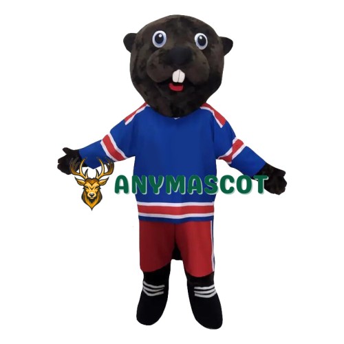 Sport Realistic Lightweight Beaver Mascot Costume