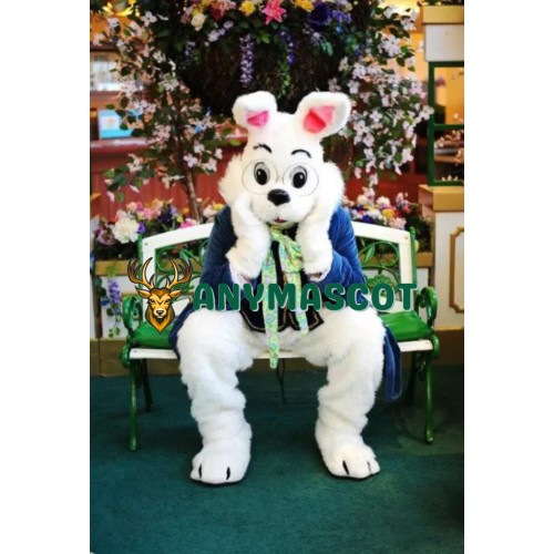 Lovely Realistic Lightweight Easter Bunny Mascot Costume