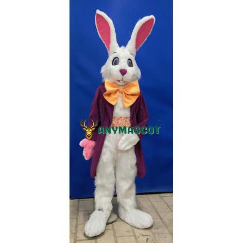 Lovely Lightweight White Rabbit Mascot Costume